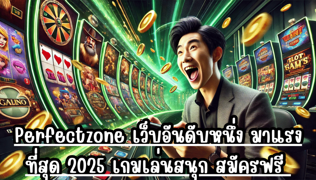 Perfectzone เว็บอันดับหนึ่ง มาแรงที่สุด 2025 เกมเล่นสนุก สมัครฟรี โบนัสแจกเยอะ