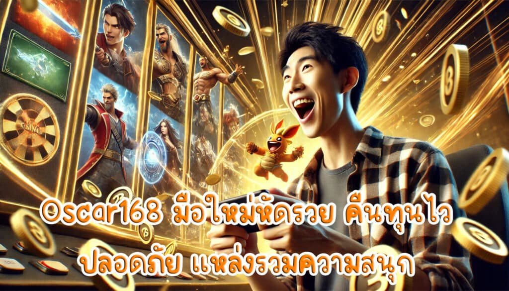 Oscar168 มือใหม่หัดรวย คืนทุนไว ปลอดภัย แหล่งรวมความสนุก-4