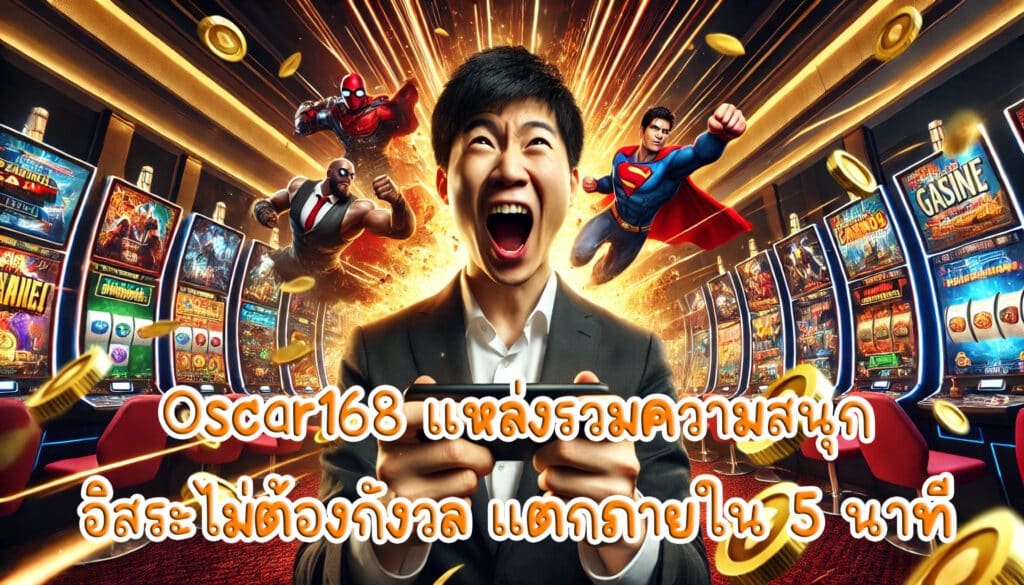 Oscar168 แหล่งรวมความสนุก อิสระไม่ต้องกังวล แตกภายใน 5 นาที-3